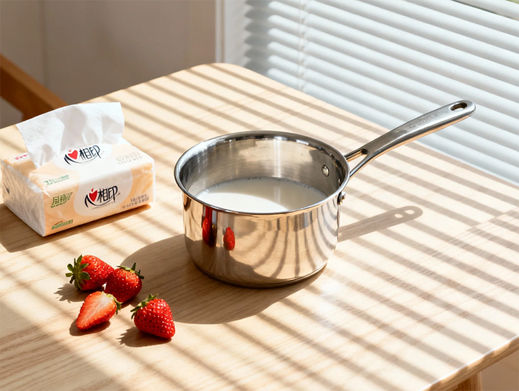 测试商品贝弗莉不锈钢电磁炉奶锅蒸锅宝宝婴儿辅食锅热牛奶泡面小奶锅